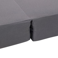 Gray Broadway Ian Chaise Lounge Cushion (Triple Folds)