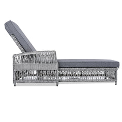 Go 2 Pieces Long Reclining Chaise Set