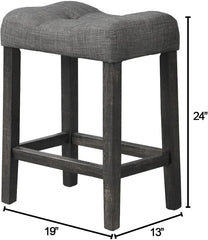 5 Piece Transitional Counter Dining Set
