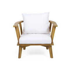 4-Pieces Acacia Wood Patio Furniture Set