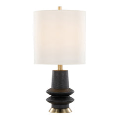 Lloyd 26" Contemporary Polyresin Table Lamp - Set of 2