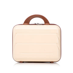 14'/20' 2-Piece ABS Spinner Wheel Luggage Set (Beige)