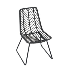 DEJA Chair 2PCS with 2 Cushions, Gray