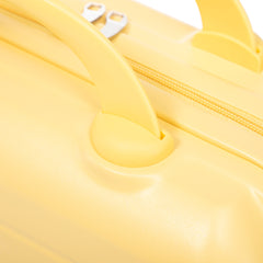 14'/20' 2-Piece ABS Spinner Wheel Luggage Set with Combination Lock