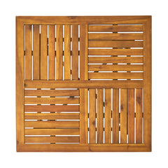 Hermosa 5-Piece Acacia Wood Outdoor Dining Set