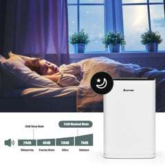 800 sq.ft Air Purifier True HEPA Filter Carbon Filter Air Cleaner Home Office