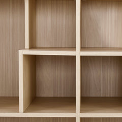 Furniture Style Cat Bookcase Cat Tree Shelves Natural Particle Board MDF 63.5 Inch