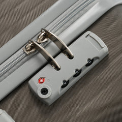 Luggage Set 3 Piece Lightweight Durable ABS Suitcases with TSA Lock
