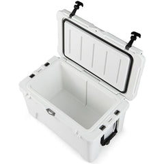 45 Quart Portable Hard Cooler Insulated Ice Chest Keeps Cool for up to 6 Days