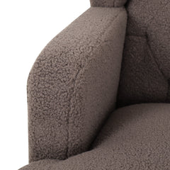 Modern Upholstered Accent Chair Tufted Armchair