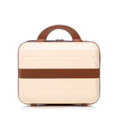 14'/20' 2-Piece ABS Spinner Wheel Luggage Set (Beige)