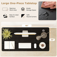 47” x 24” Universal Tabletop for Standard and Standing Desk Frame