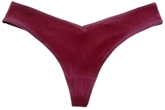 Cotton Rib Thong