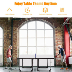 Multi-Use Foldable Midsize Removable Compact Ping-pong Table