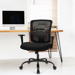400LBS Mesh Big and Tall Office Chair Swivel Task Chair