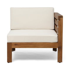 Cambridge L Shape Sofa Set with Ottoman and Table