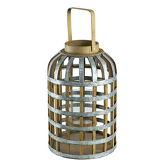 Decorative Lantern With Handle Wooden Lantern For Indoor Outdoor Home Garden Wedding