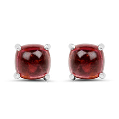 2.60 Carat Genuine Pink Topaz .925 Sterling Silver Earrings