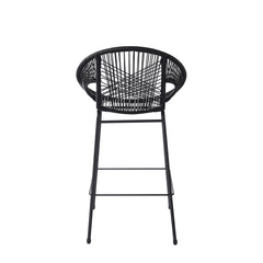 Outdoor Patio Barstool Set Weather Resistant