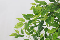 7FT Artificial Banyan Tree Realistic Silk Leaves