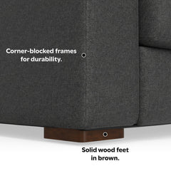 Charlie 96 Inch Deep Seater Sofa
