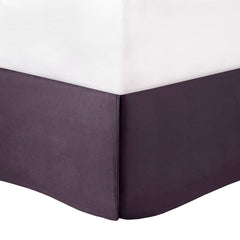 7 Piece Tufted Comforter Set Plum Full