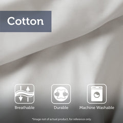 King/Cal King 3-Piece Tufted Cotton Chenille Medallion Duvet Cover Set