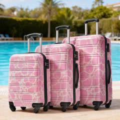Hardshell Luggage Sets 3 Pcs Spinner Suitcase with TSA Lock