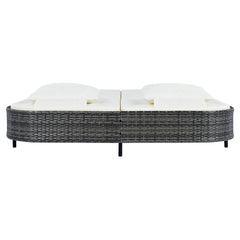 TREXM Outdoor Daybed with Adjustable Backrest