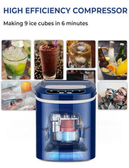 Mini Portable Compact Electric Ice Maker Machine