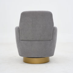 360 Degree Rotation Armchair Cotton Linen