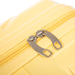 14'/20' 2-Piece ABS Spinner Wheel Luggage Set with Combination Lock