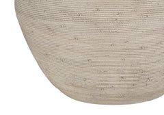 Lighting, 25'h, Table Lamp, Cream Concrete, Beige Shade, Contemporary