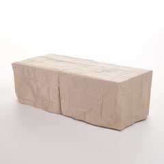 Transitional 56'' Rectangular Outdoor MGO Propane Fire Pit with 50,000 BTU