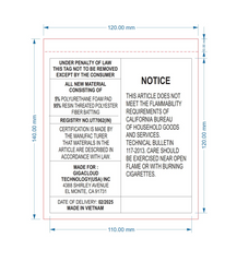 U-Style 4 Piece Outdoor Patio Furniture Set with Ottoman and Cushions