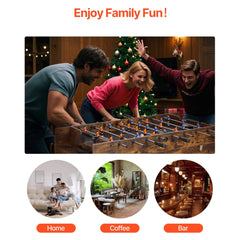 54-Inch 3-In-1 Air Hockey, Ping Pong And Foosball Table Combo (SAK14896)