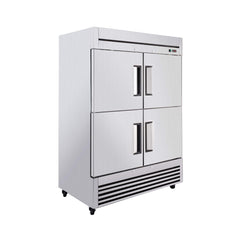 54-Inch 49 Cu.Ft Commercial 6-Shelves Stainless Steel Reach-In Freezer (SAK10247)