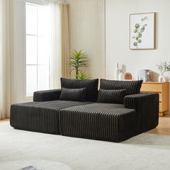 87' Oversized Sectional Lounge Chaise