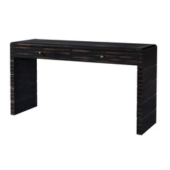 Curved Console Table with Storage
