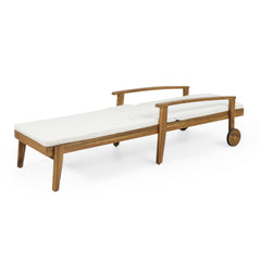 Jason Chaise Lounge White