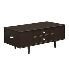 Modern Rectangle Coffee Table with Four Drawers