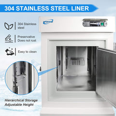 58L Ultra-Low Temperature Laboratory Freezer With Precision Cooling (SAK37621)