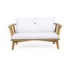 4-Pieces Acacia Wood Patio Furniture Set