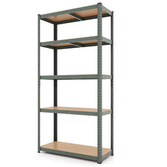 5-Tier Heavy Duty Metal Shelving Unit with 2000 LBS Total Load Capacity