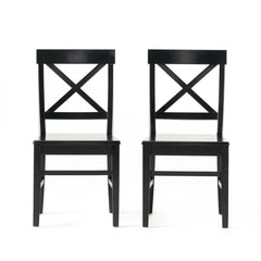 Plethora Dining Chair With X-Shaped Back (Set of 2)