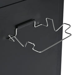 K&K 54.5" Outdoor Kitchen Island with Stainless Steel Tabletop