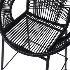 Outdoor Patio Barstool Set Weather Resistant