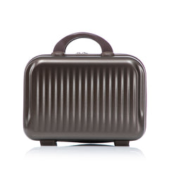 14' & 20' ABS Spinner Wheel Luggage Set with Cosmetic Case