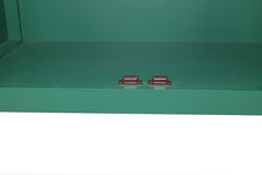 59in Green Accent Cabinet with 4 Doors Mid Century Modern Buffet
