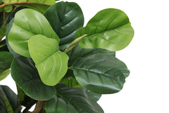 7FT Tall Artificial Banyan Tree Silk Plant – Large Faux Greenery
